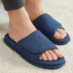 נעלי בית דניאל ג'ינס נייבי פריט 33010